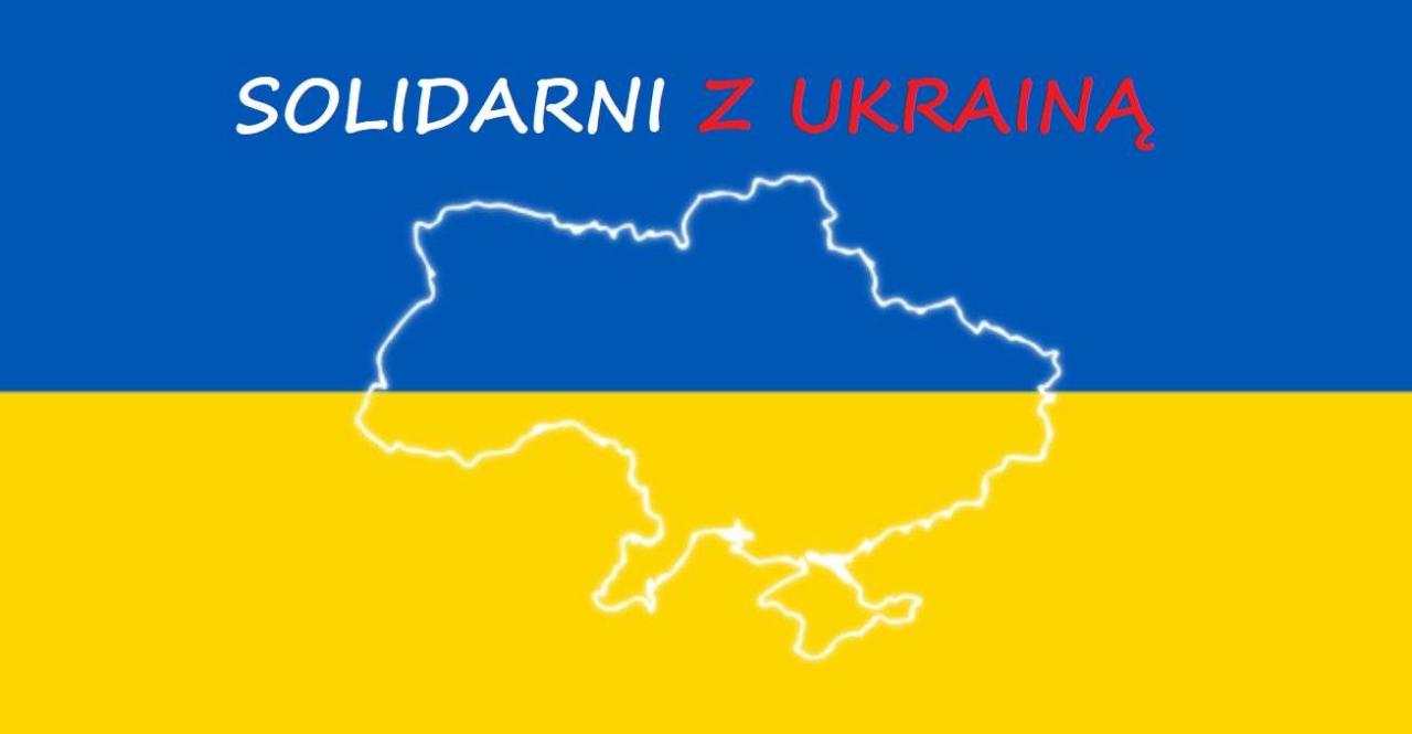 Solidarni z Ukrainą - grafika